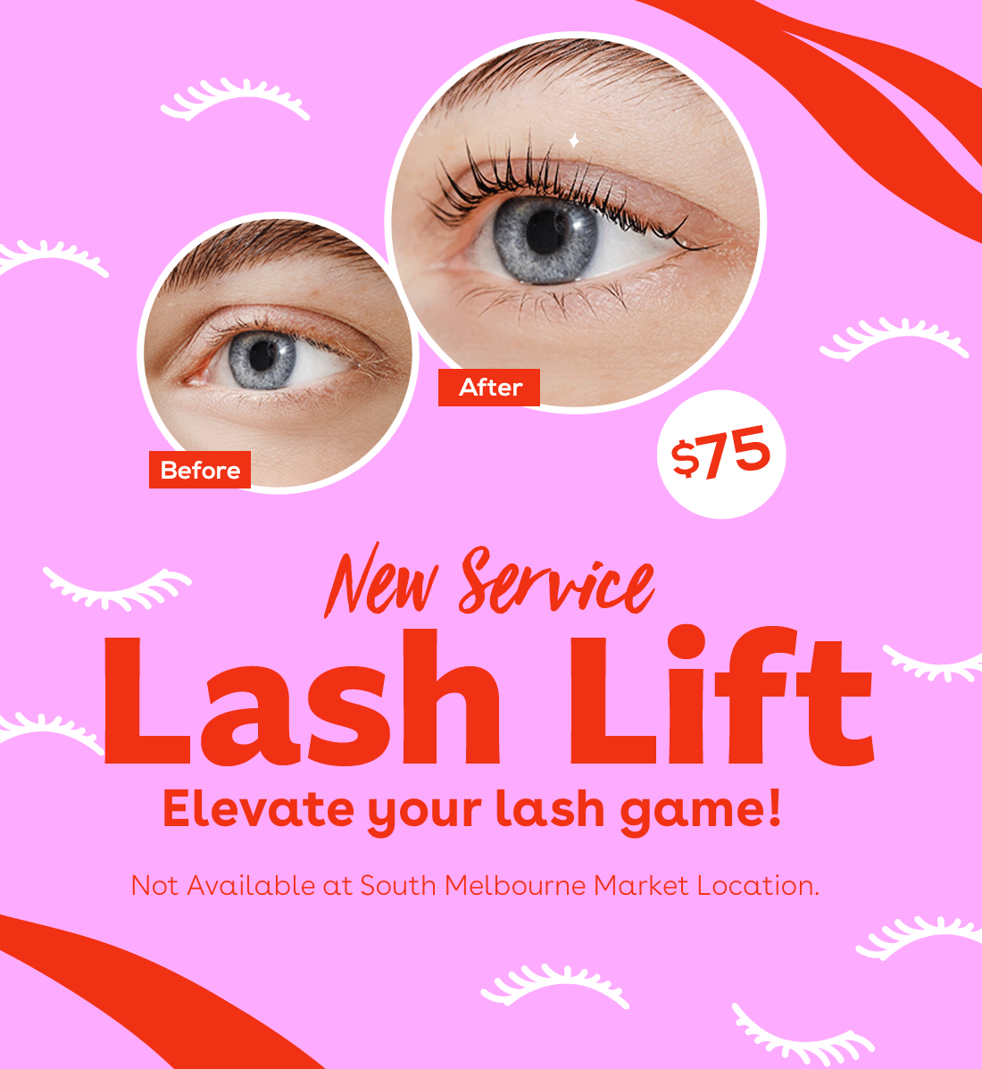 Lash Lift Services Melbournee